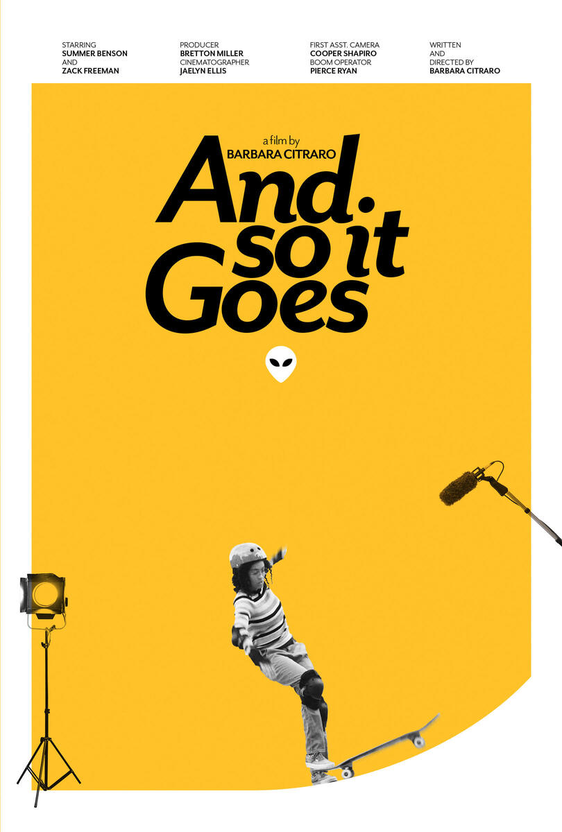Film poster for And so it Goes, directed by Barbara Citraro