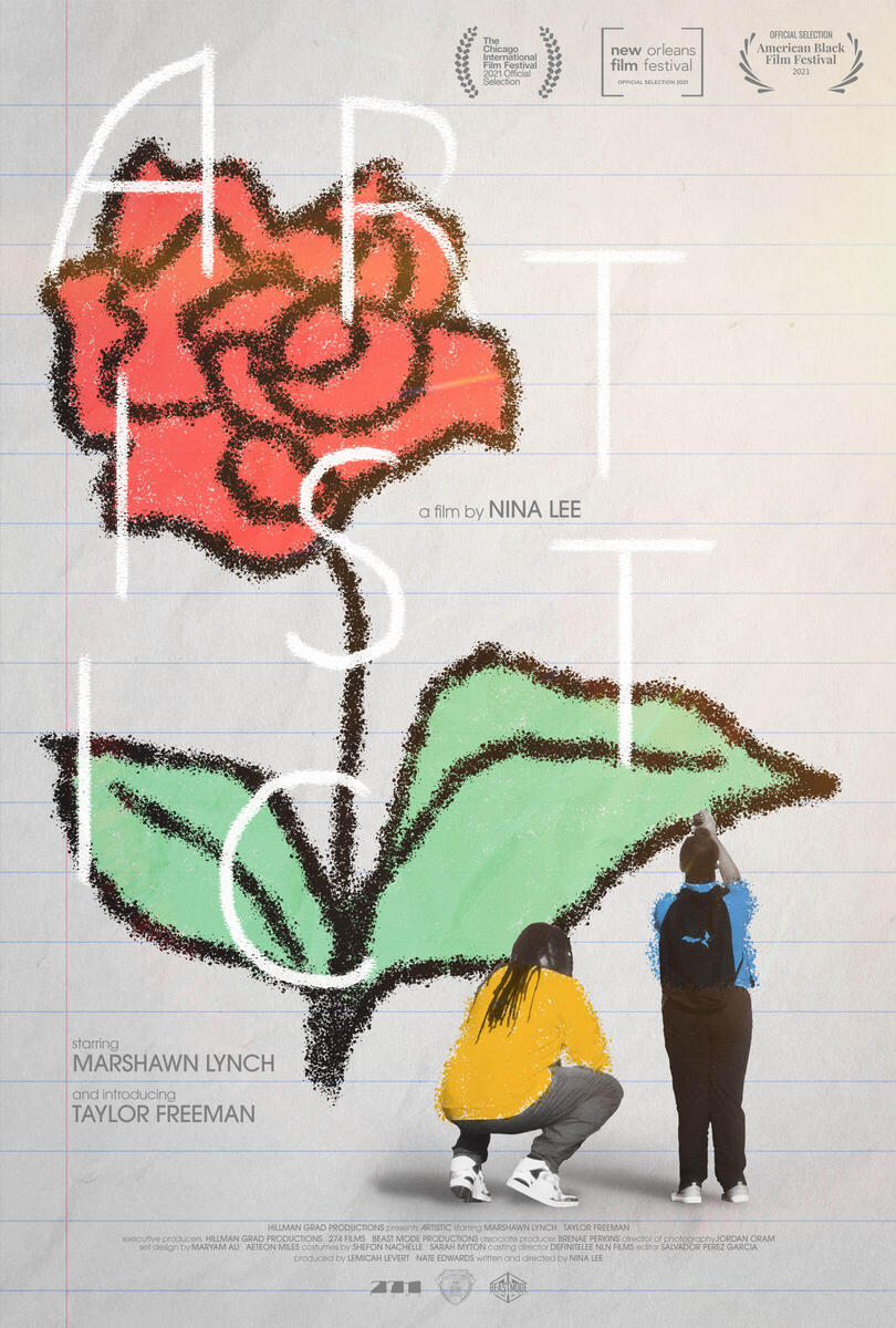 Film poster for Artistic, directed by Nina Lee