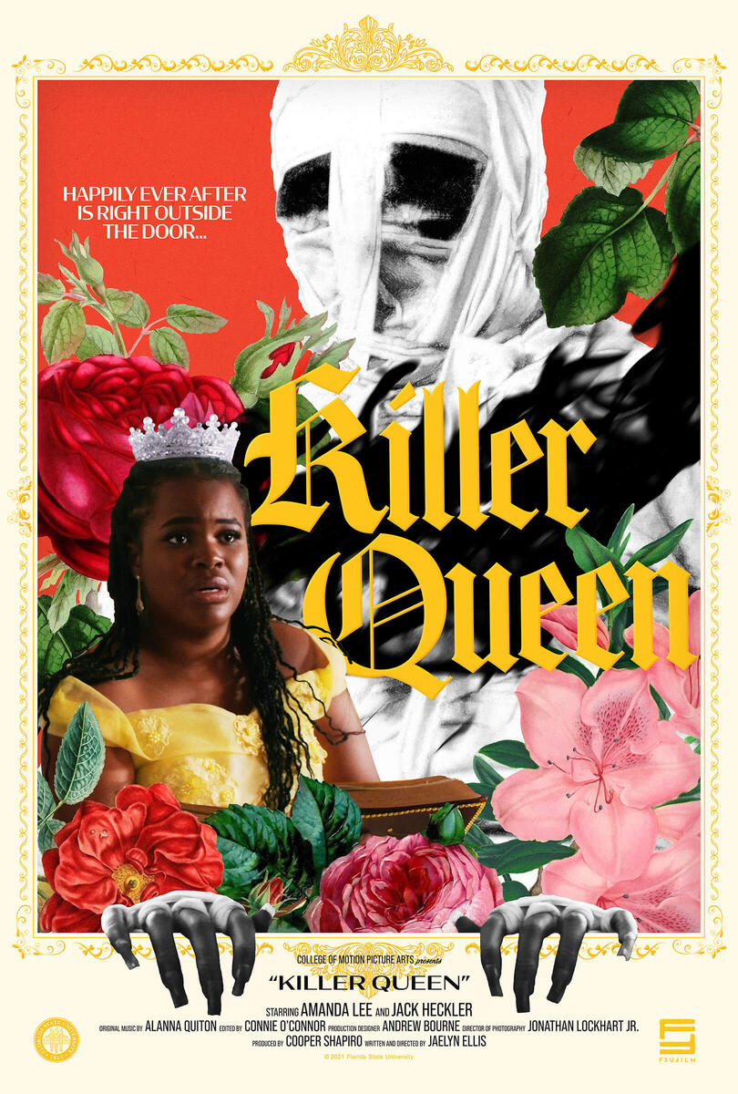 Film poster for Killer Queen, directed by Jaelyn Ellis