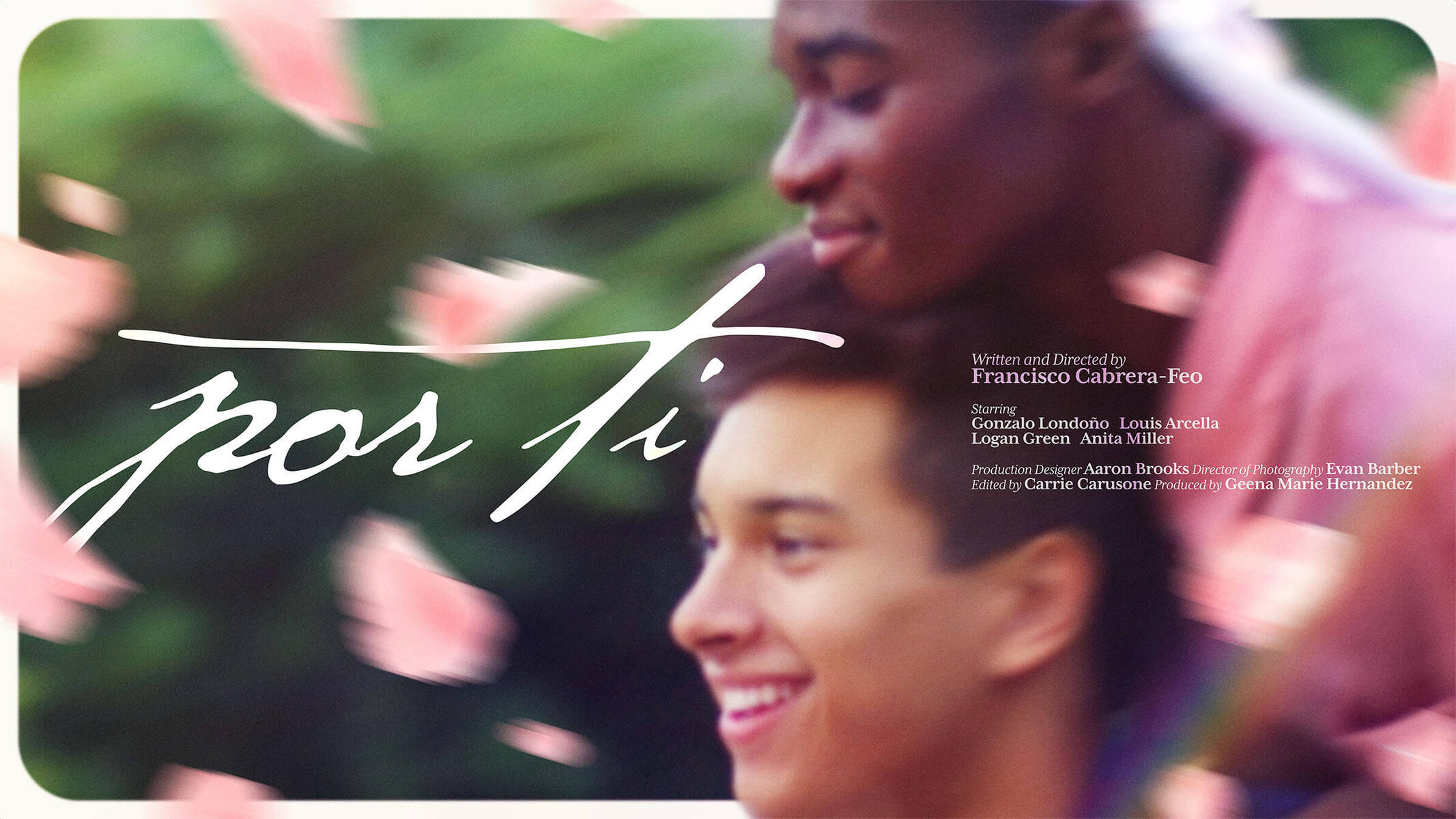 Por Ti Film poster for Por Ti, directed by Francisco Cabrera-Feo