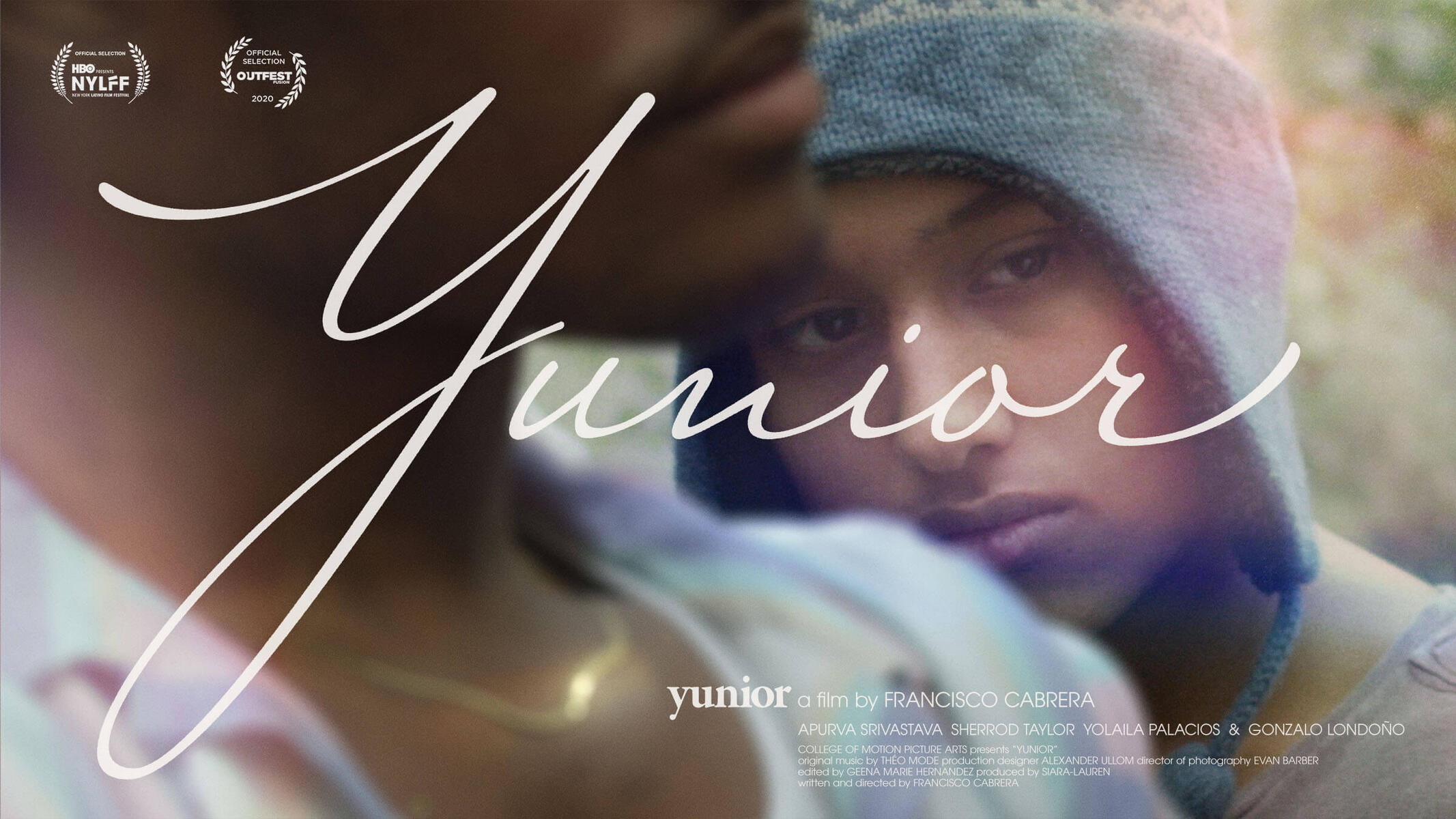 Film poster for Yunior, directed by Francisco Cabrera-Feo