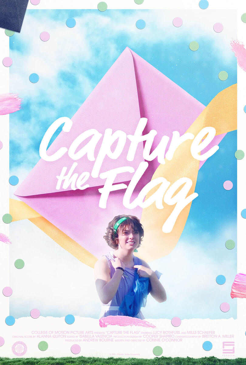 Film poster for Capture the Flag, directed by Connie O'Connor