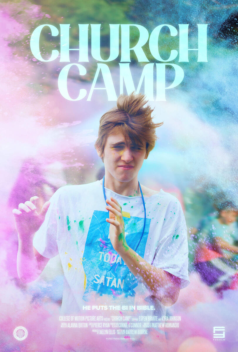 Church Camp Film poster for Church Camp, directed by Andrew Bourne